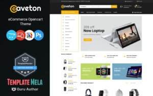 Caveton - Mega Store OpenCart Template - Nulled Download - EmpireGPL