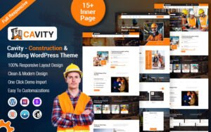 Cavity - Construction & Building WordPress Theme - Nulled Download - EmpireGPL