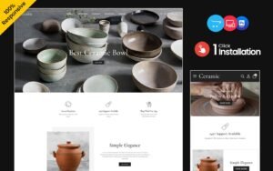 Ceramic - Ceramic, Pottery and Art Craft Multipurpose Responsive Opencart Theme OpenCart Template - Nulled Download - EmpireGPL