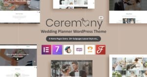 Ceremony - Wedding Planner WordPress Theme - Nulled Download - EmpireGPL