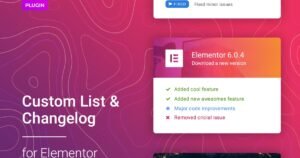 Changelog & Custom List for Elementor - Nulled Download - EmpireGPL