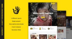 CharityHeart - Nonprofit WordPress Theme - Nulled Download - EmpireGPL