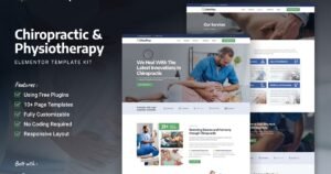 ChiroPhyz - Chiropractic & Physiotherapy Elementor Template Kit - Nulled Download - EmpireGPL