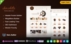 Chocolate - Cake and Coffee WooCommerce Theme - Nulled Download - EmpireGPL