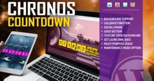 Chronos CountDown - Flip Timer With Background - Nulled Download - EmpireGPL