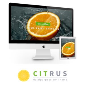 Citrus - One Page WordPress Theme - Nulled Download - EmpireGPL