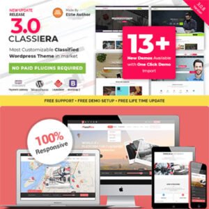 Classiera - Classified Ads WordPress Theme - Nulled Download - EmpireGPL