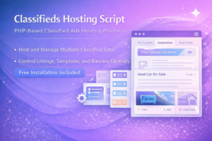 Classifieds Hosting Script