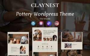 Claynest- Pottery Multipurpose Responsive WordPress Theme - Nulled Download - EmpireGPL