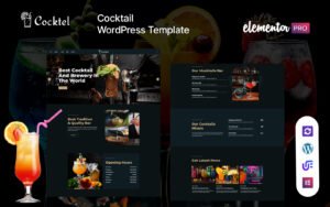 Cocktel - Cocktail Bar And Restaurant WordPress Theme - Nulled Download - EmpireGPL