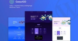 Coeus - Cryptocurrency Landing Page WordPress Them - Nulled Download - EmpireGPL