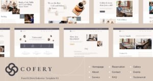 Cofery | Restaurant & Cafe Elementor Template Kit - Nulled Download - EmpireGPL