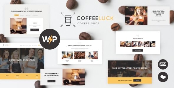 Coffee Luck - Cafe, Restaurant & Shop WordPress Theme - Nulled Download - EmpireGPL
