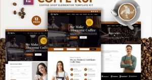 CoffeeKup – Cafe & Coffee Shop Elementor Template Kit - Nulled Download - EmpireGPL