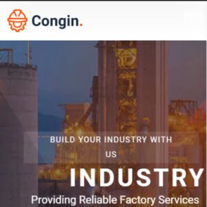 Congin - Industry & Factory WordPress Theme - Nulled Download - EmpireGPL