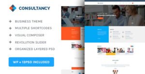 Consultancy - WP Consultancy & Business Theme - Nulled Download - EmpireGPL