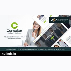 Consultor - A Business Financial Advisor WordPress Theme - Nulled Download - EmpireGPL