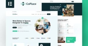 CoPlace - Co-Working Space Elementor Template Kit - Nulled Download - EmpireGPL