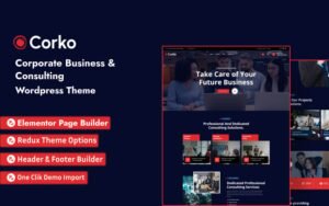 Corko - Corporate Business & Consulting WordPress Theme - Nulled Download - EmpireGPL