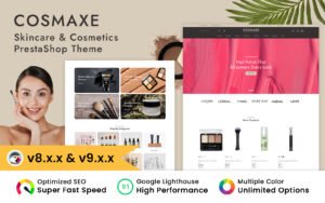 Cosmaxe Beauty and Cosmetics Shop Prestashop Theme PrestaShop Theme - Nulled Download - EmpireGPL