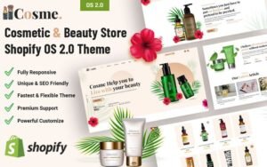 Cosme - Cosmetic & Beauty Store Shopify OS 2.0 Theme Shopify Theme - Nulled Download - EmpireGPL