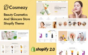 Cosmezy - Beauty Shop & Cosmetics Store Shopify 2.0 Responsive Theme Shopify Theme - Nulled Download - EmpireGPL
