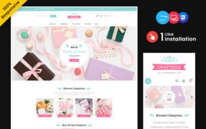 Craftera – Art Crafts and furniture Multipurpose Store OpenCart Store OpenCart Template - Nulled Download - EmpireGPL