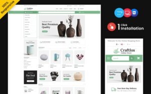 Craftlos – Art and Crafts and Multipurpose OpenCart Store OpenCart Template - Nulled Download - EmpireGPL