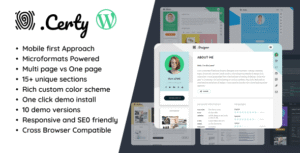 Creative Resume & CV WordPress Theme - Nulled Download - EmpireGPL