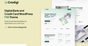 Credigi – Digital Bank & Credit Card WP Theme - Nulled Download - EmpireGPL