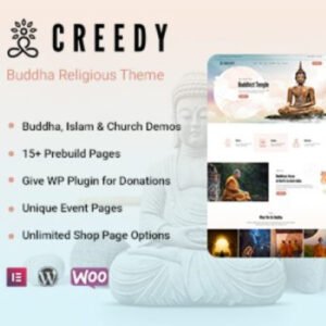 Creedy - Religion, Church Theme - Nulled Download - EmpireGPL