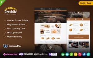 Crevbite - Bakery and Chocolate Store WooCommerce Theme - Nulled Download - EmpireGPL