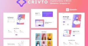 Crivto - Cryptocurrency & Bitcoin Elementor Template Kit - Nulled Download - EmpireGPL