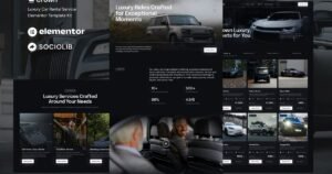 Crown - Luxury Car Rental Service Elementor Template Kit - Nulled Download - EmpireGPL