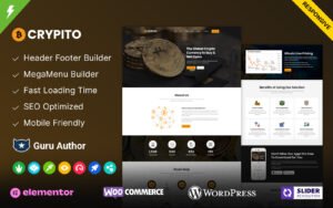 Crypito- Crypto Currency WordPress Theme - Nulled Download - EmpireGPL