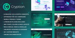Cryption - ICO, Cryptocurrency & Blockchain WordPress Theme - Nulled Download - EmpireGPL