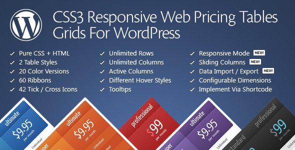 CSS3 Compare Pricing Tables for WordPress - Nulled Download - EmpireGPL