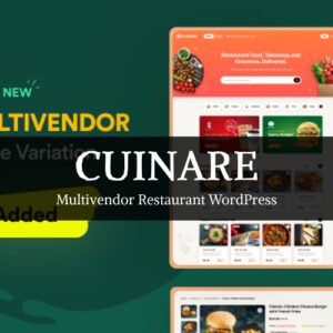 Cuinare - Multivendor Restaurant WordPress Theme - Nulled Download - EmpireGPL
