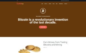 Curbitcy - Bitcoin Landing WordPress Elementor Theme WordPress Theme - Nulled Download - EmpireGPL