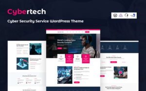 Cybertech- Cyber Security Service Responsive WordPress Theme - Nulled Download - EmpireGPL
