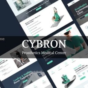 Cybron - Prosthetics Medical Center WordPress Theme - Nulled Download - EmpireGPL