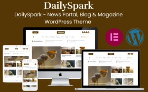 DailySpark - News Portal, Blog & Magazine WordPress Theme - Nulled Download - EmpireGPL