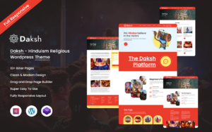 Daksh - Hinduism Religious Wordpress Theme WordPress Theme - Nulled Download - EmpireGPL