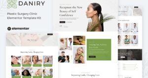 Daniry - Plastic Surgery Clinic Elementor Template Kit - Nulled Download - EmpireGPL