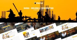 Darna – Building & Construction WordPress Theme - Nulled Download - EmpireGPL