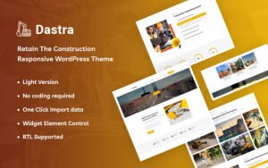 Dastra - Retain The Construction Responsive WordPress Theme - Nulled Download - EmpireGPL
