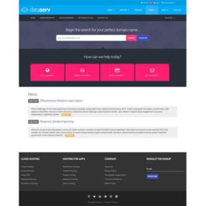 Dataserv - Professional Hosting WordPress Theme - Nulled Download - EmpireGPL