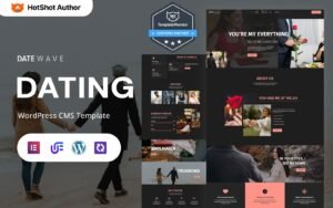 Date Wave - Dating Platform And Matchmaking WordPress Elementor Theme WordPress Theme - Nulled Download - EmpireGPL