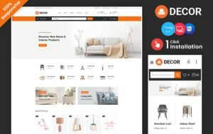 Decor - Furniture and Lighting Multipurpose Responsive OpenCart Store OpenCart Template - Nulled Download - EmpireGPL