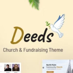 Deeds - Best Responsive Nonprofit Church WordPress Theme - Nulled Download - EmpireGPL